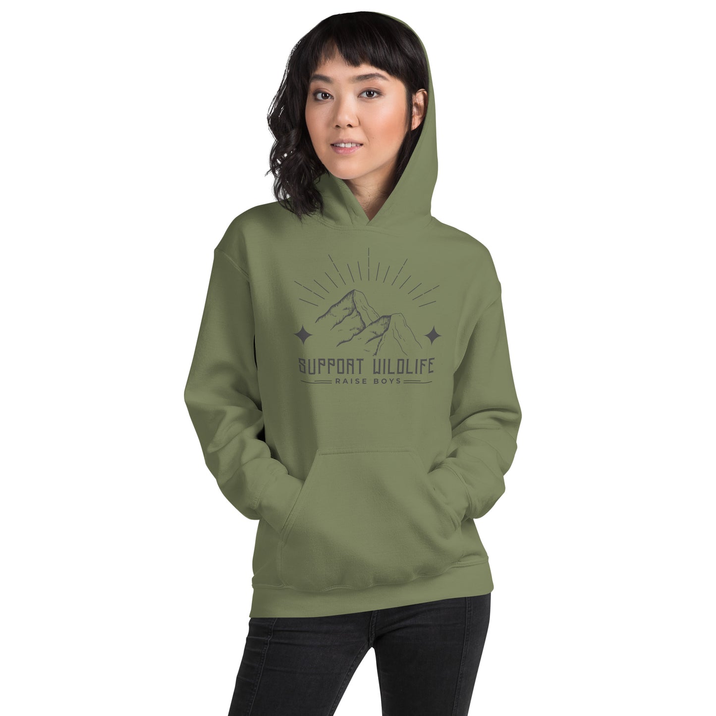 Support Wildlife Unisex Hoodie