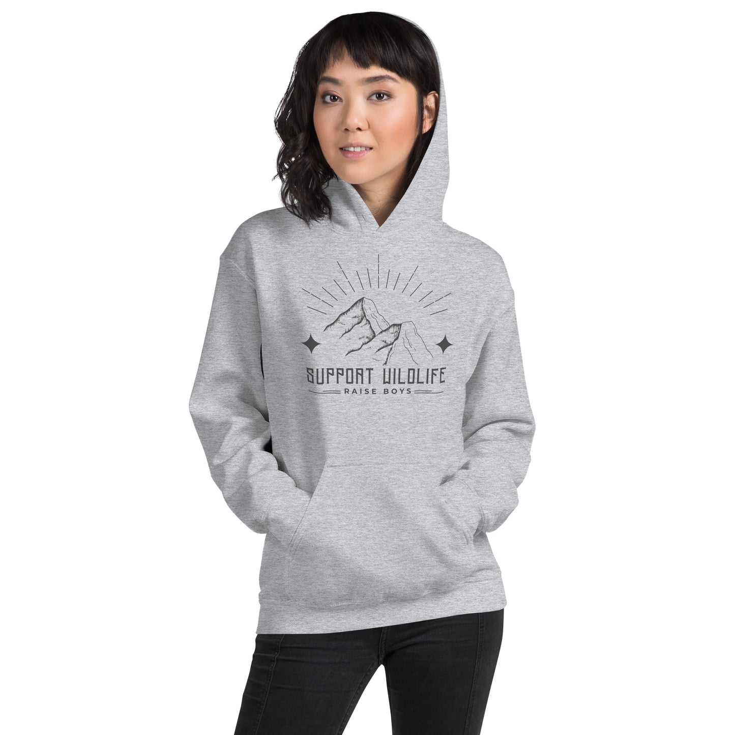 Support Wildlife Unisex Hoodie