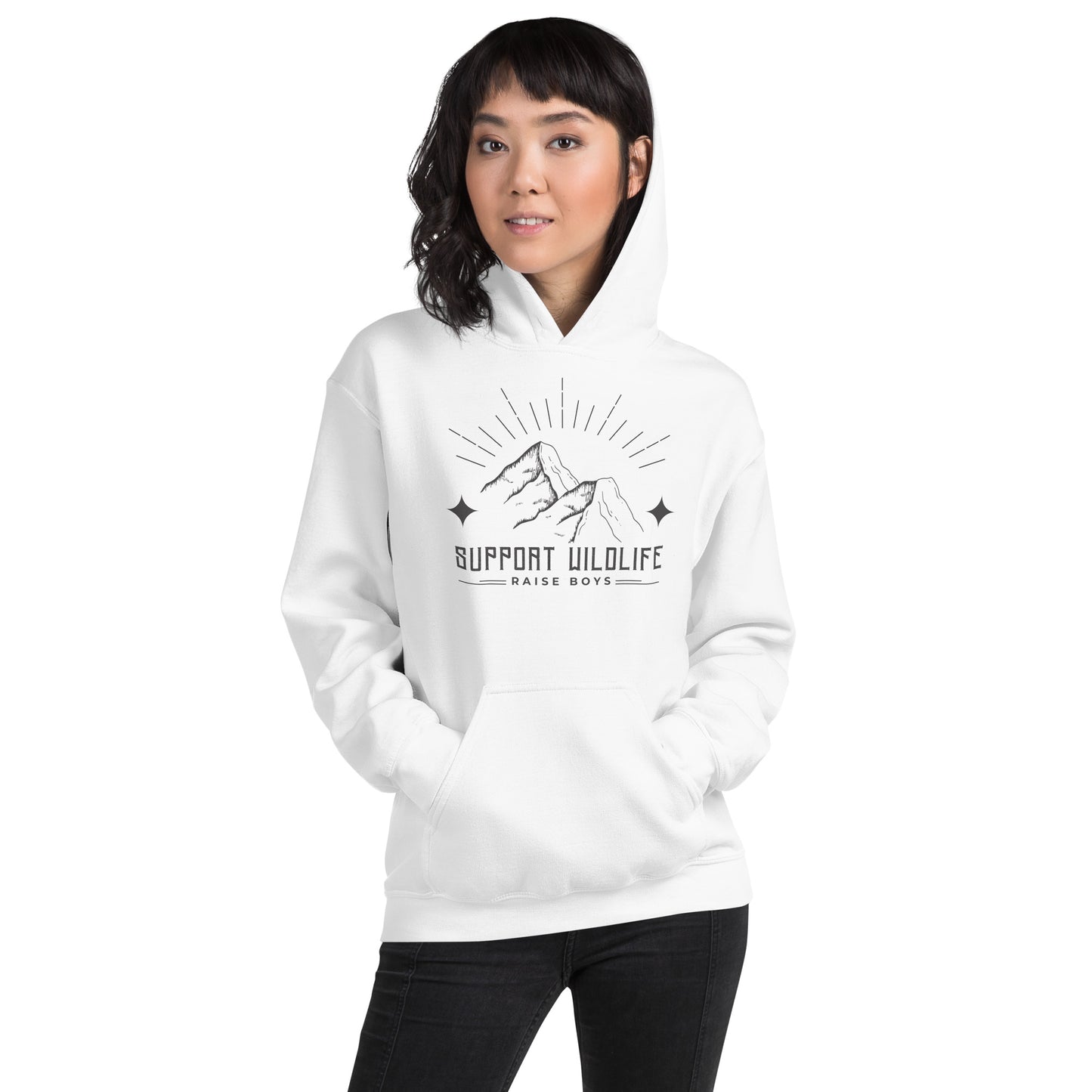 Support Wildlife Unisex Hoodie