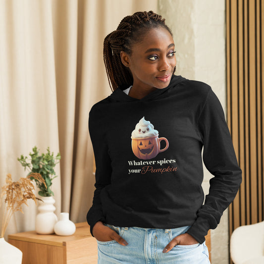 Spiced Pumpkin Hooded long-sleeve tee