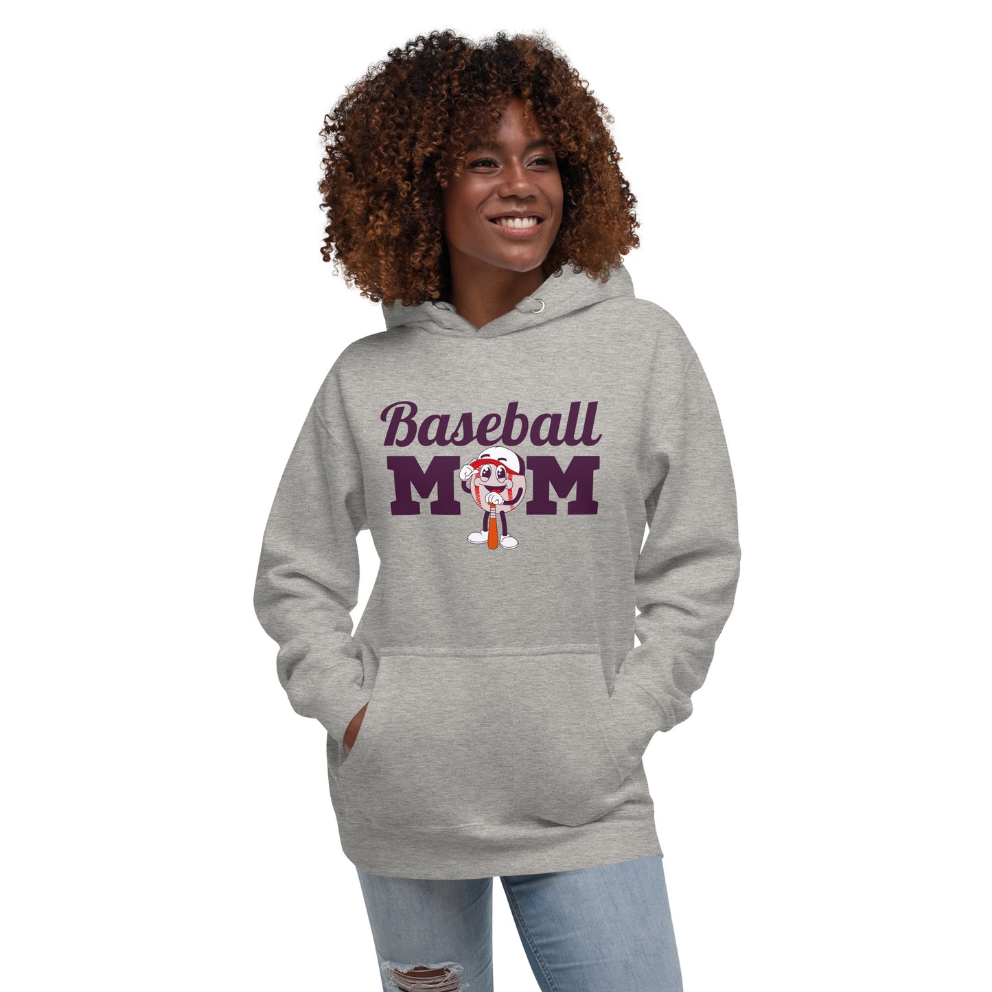 Baseball Mom Unisex Hoodie