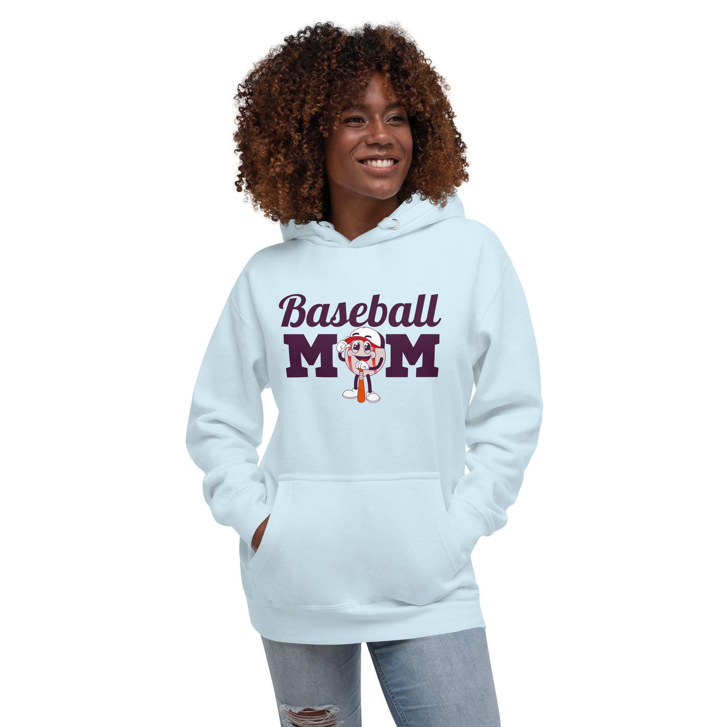 Baseball Mom Unisex Hoodie