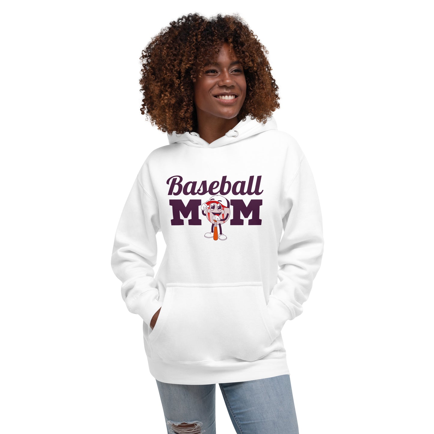 Baseball Mom Unisex Hoodie