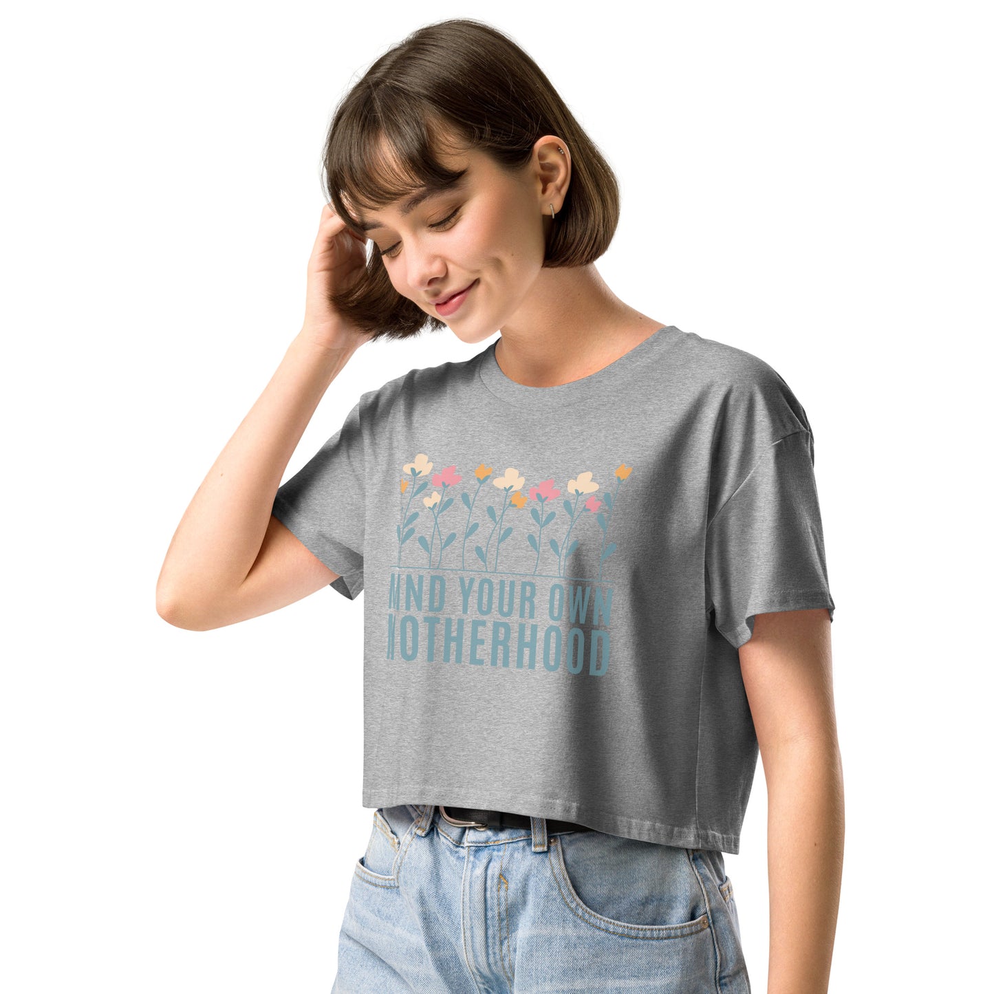 Mind Your Motherhood Women’s crop top