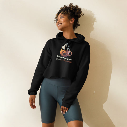 Spiced Pumpkin Crop Hoodie