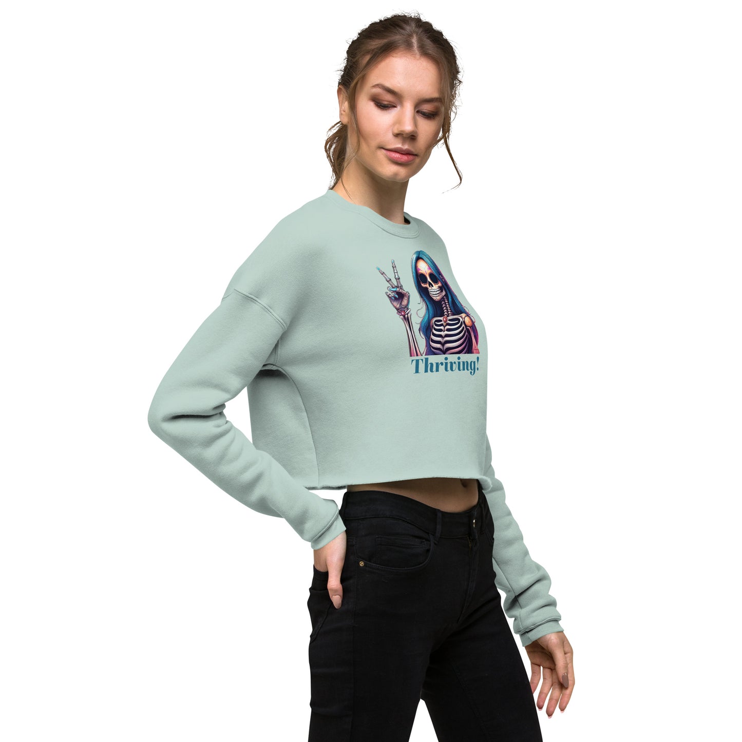 Thriving Crop Sweatshirt