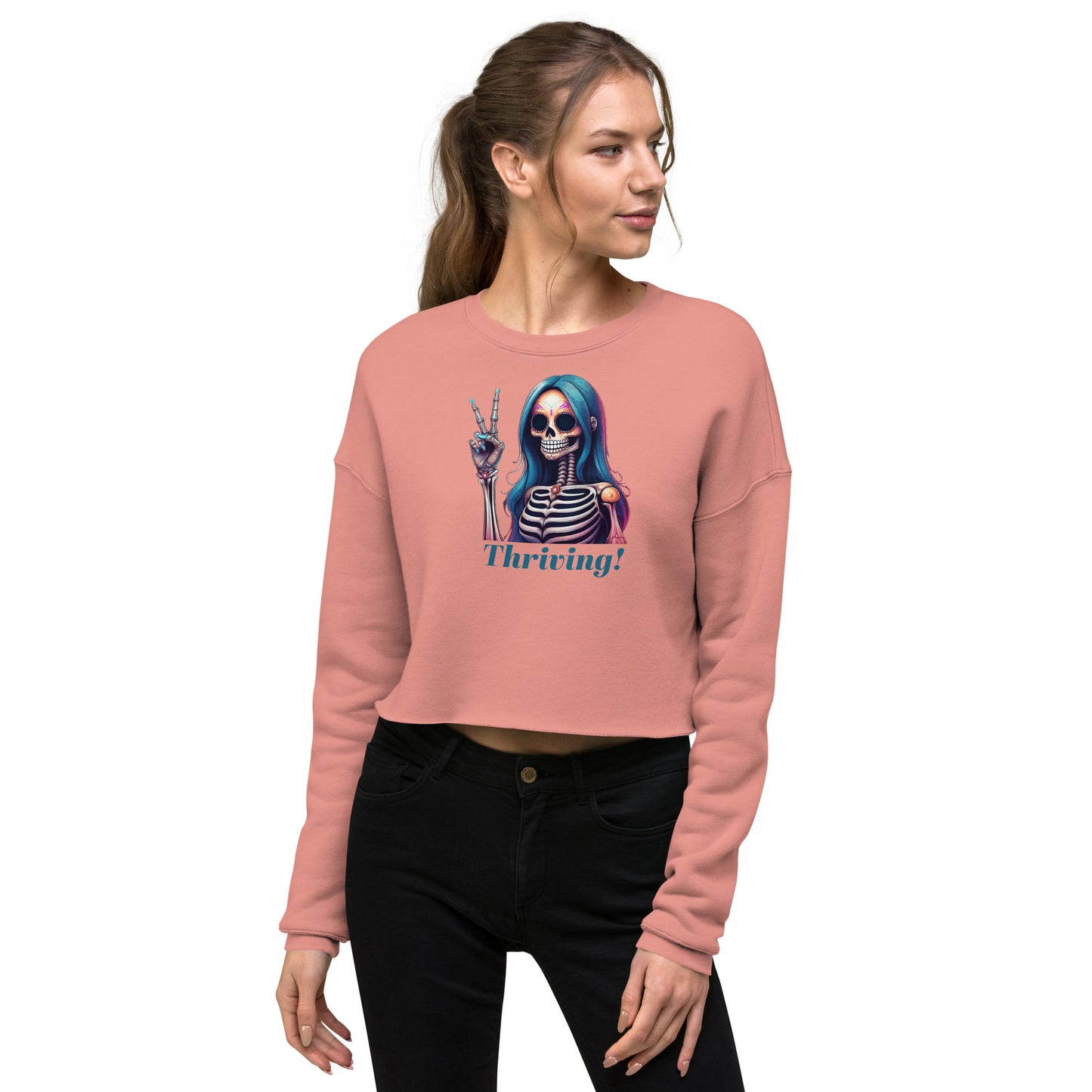 Thriving Crop Sweatshirt