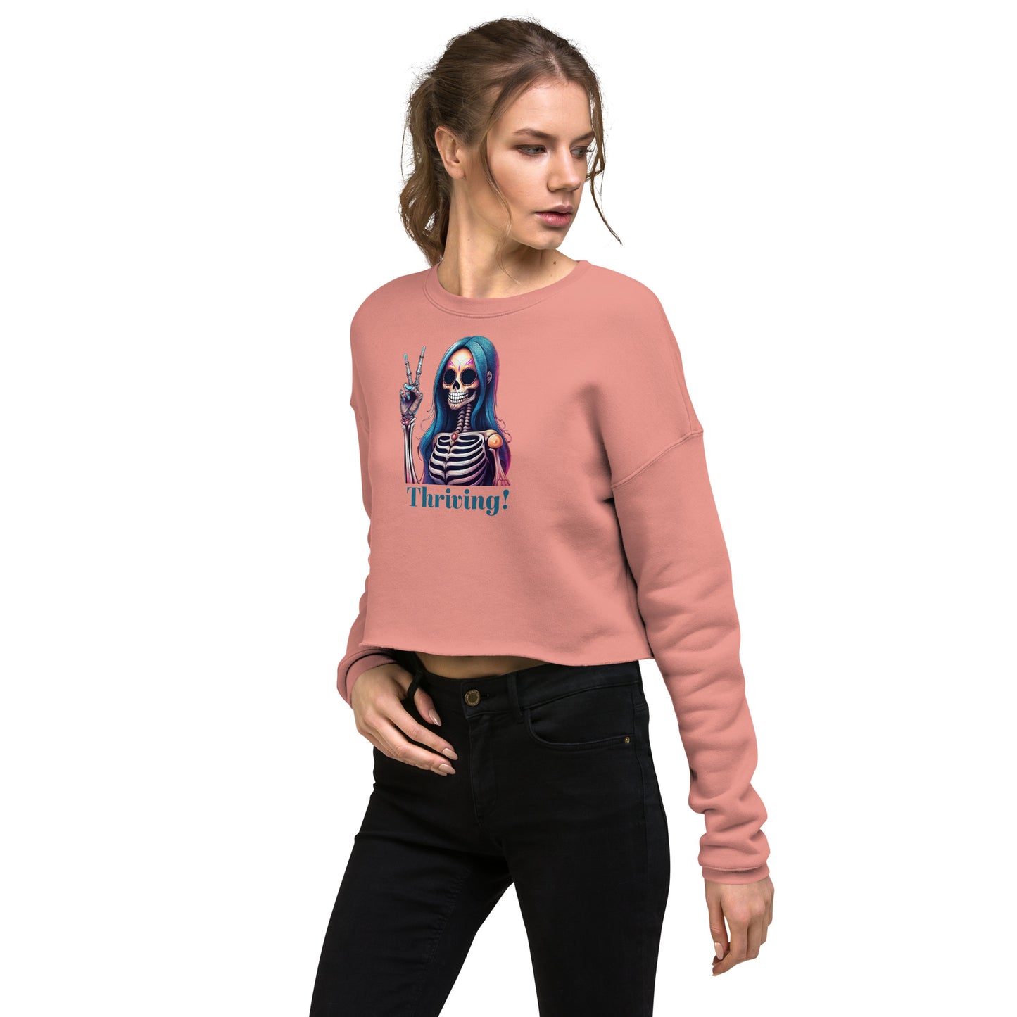 Thriving Crop Sweatshirt