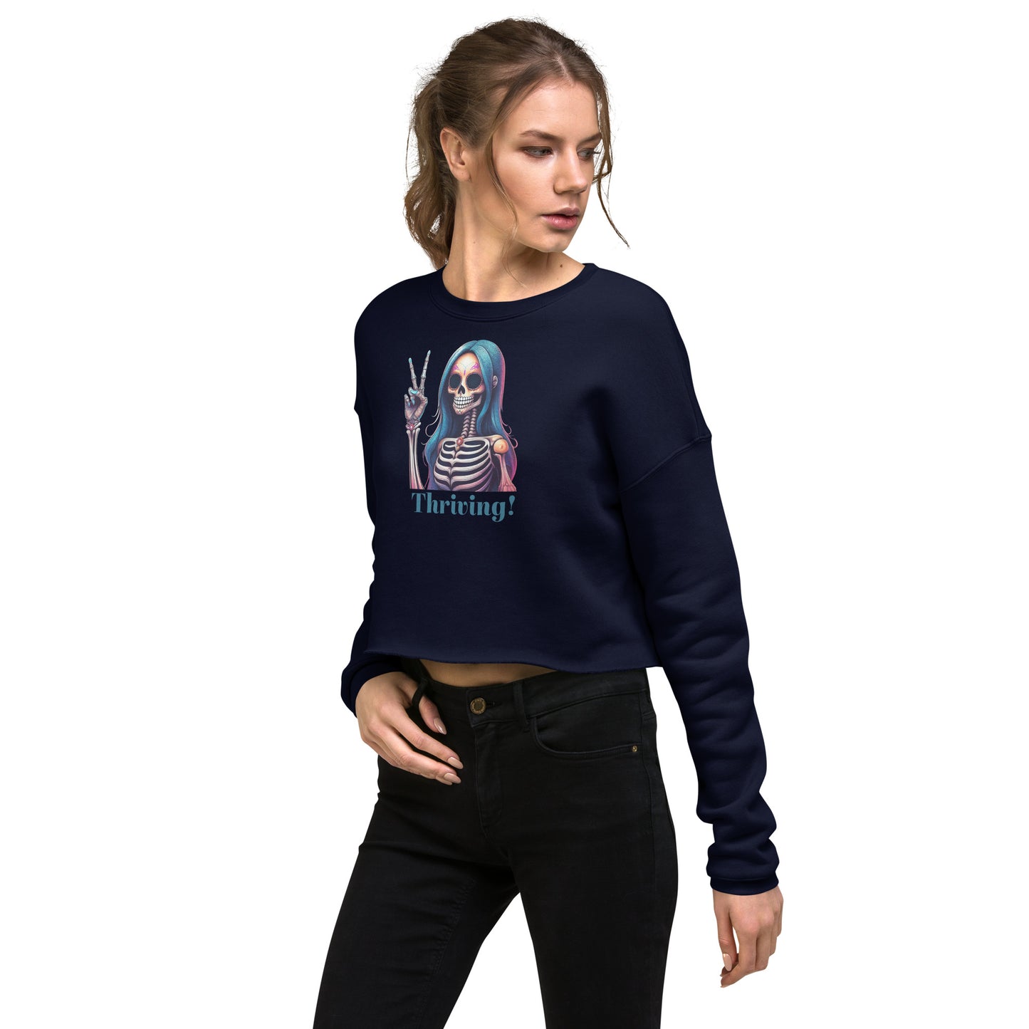 Thriving Crop Sweatshirt