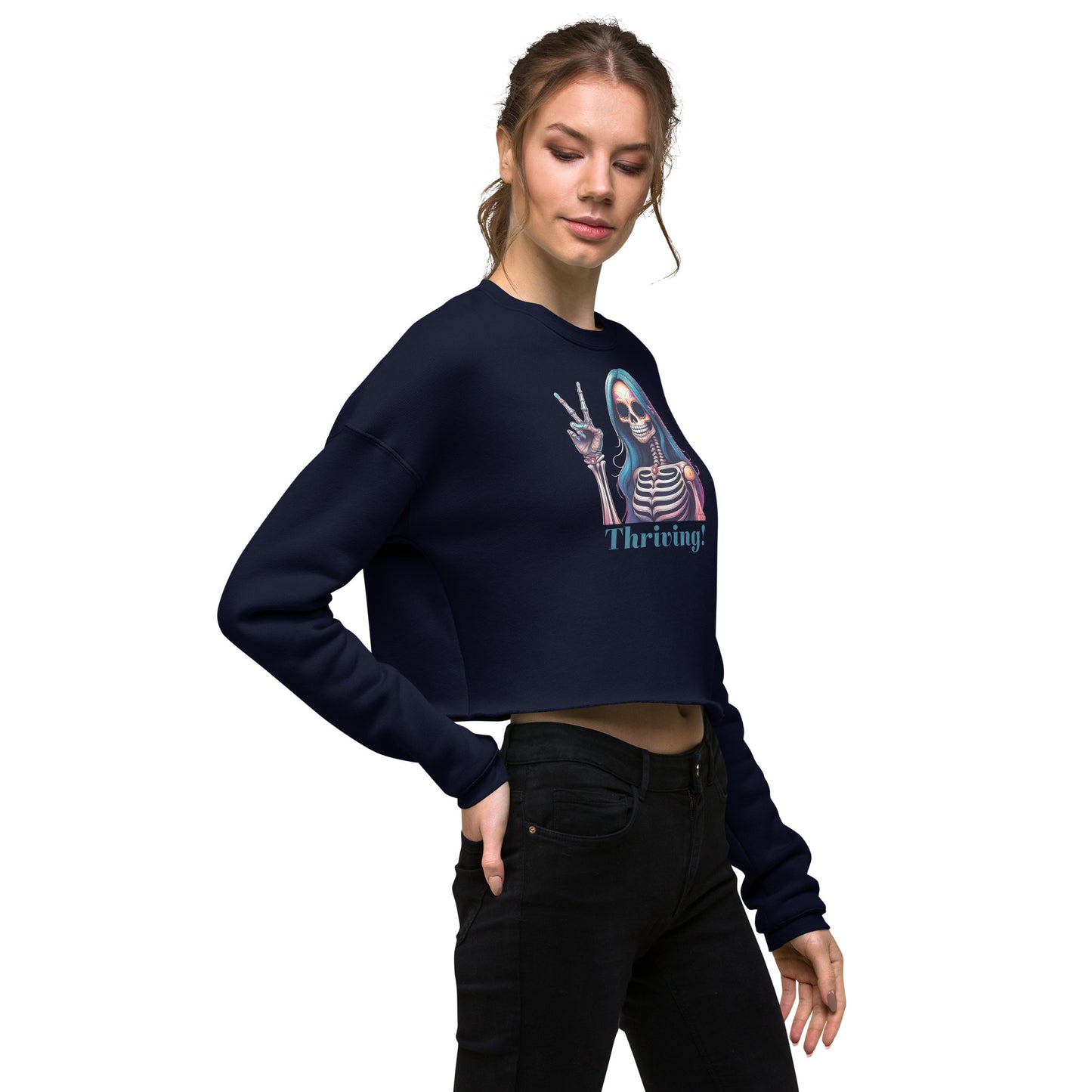 Thriving Crop Sweatshirt